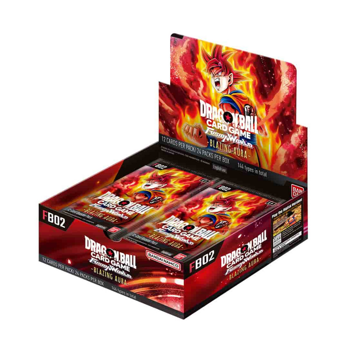 Dragon Ball Super TCG: Fusion World - Blazing Aura FB02 - Booster Box