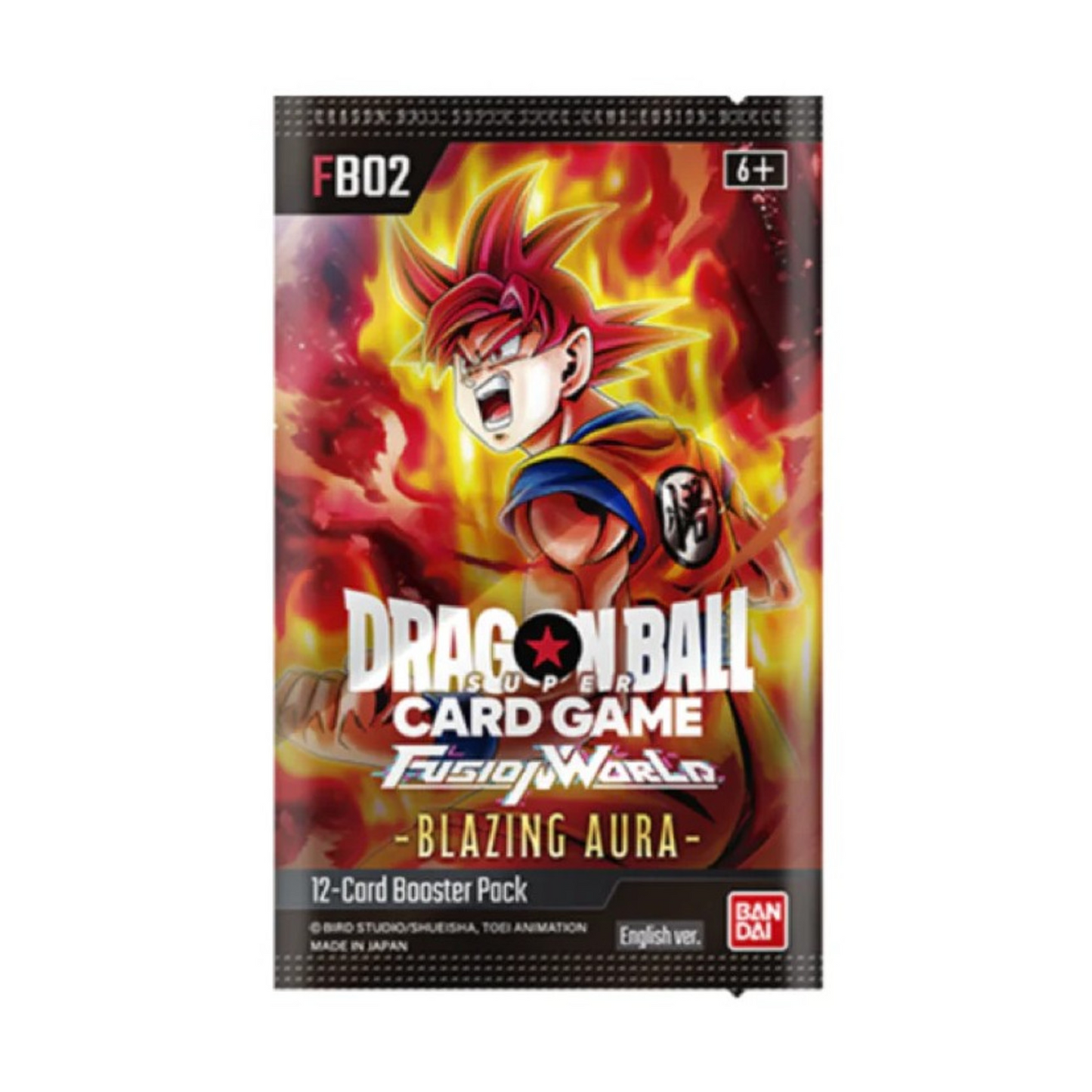 Dragon Ball Super TCG: Fusion World - Blazing Aura FB02 - Booster Box