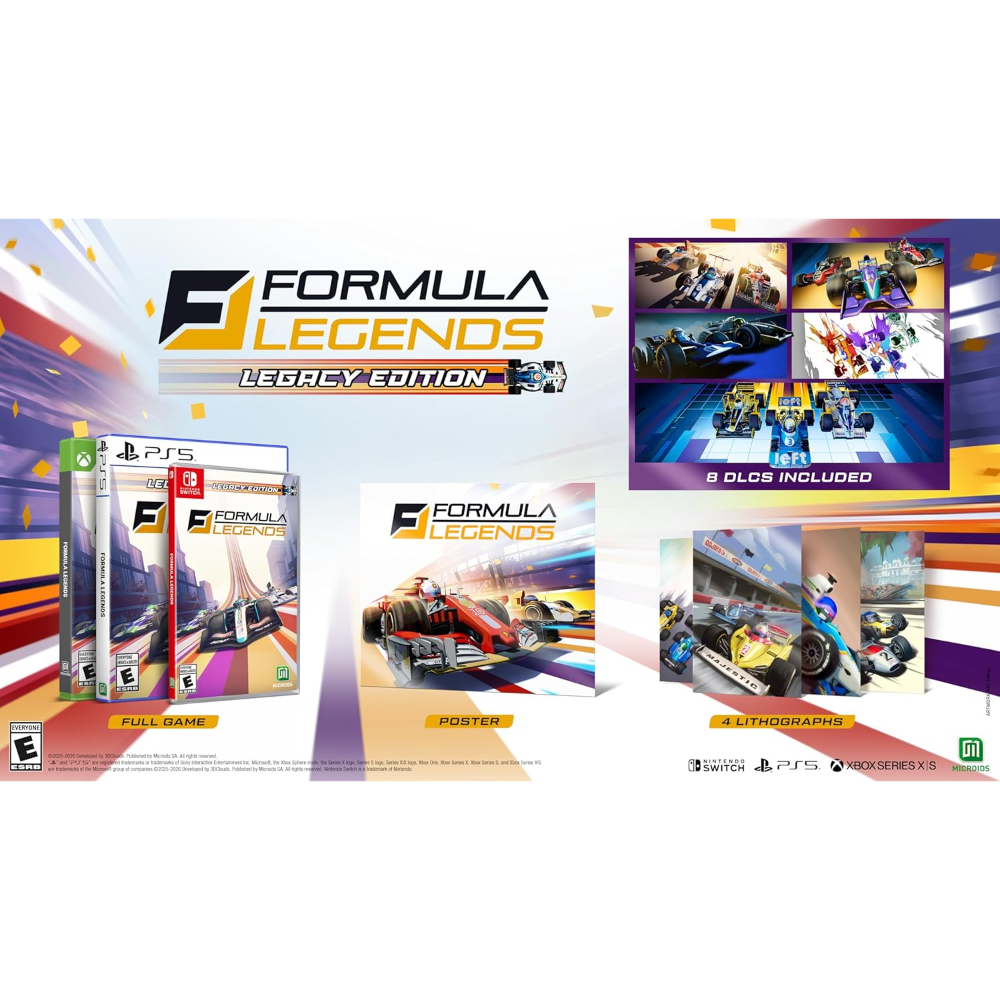 Formula Legends: Legacy Edition - Switch