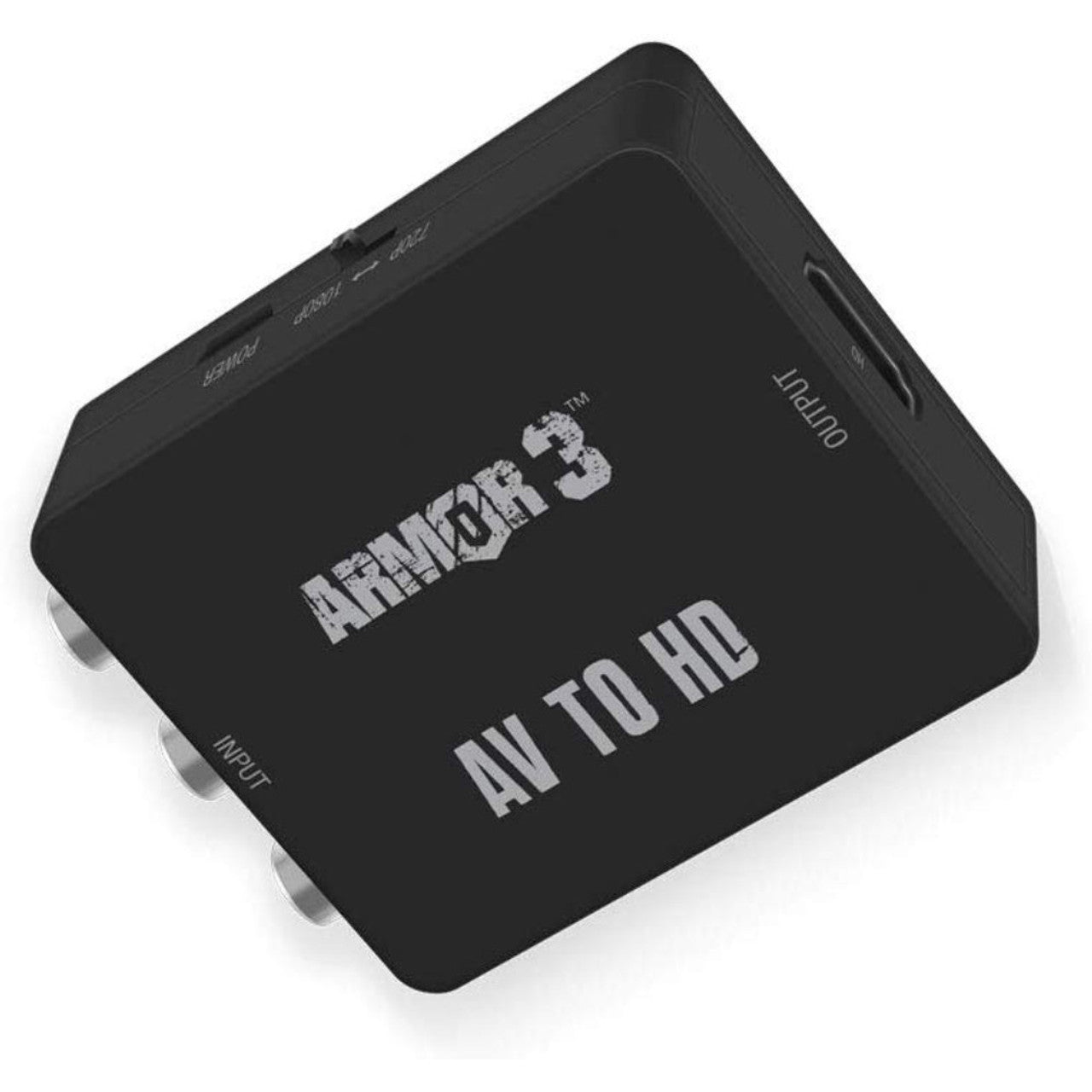 This is brand new.Wipe away the fog of war with the Armor3 AV to HD Converter Box, the most battle-ready piece of tech that turns your AV signal to HD signal. Experience audio and video clarity like never before on gaming and entertainment devices you could only enjoy on ancient gear.