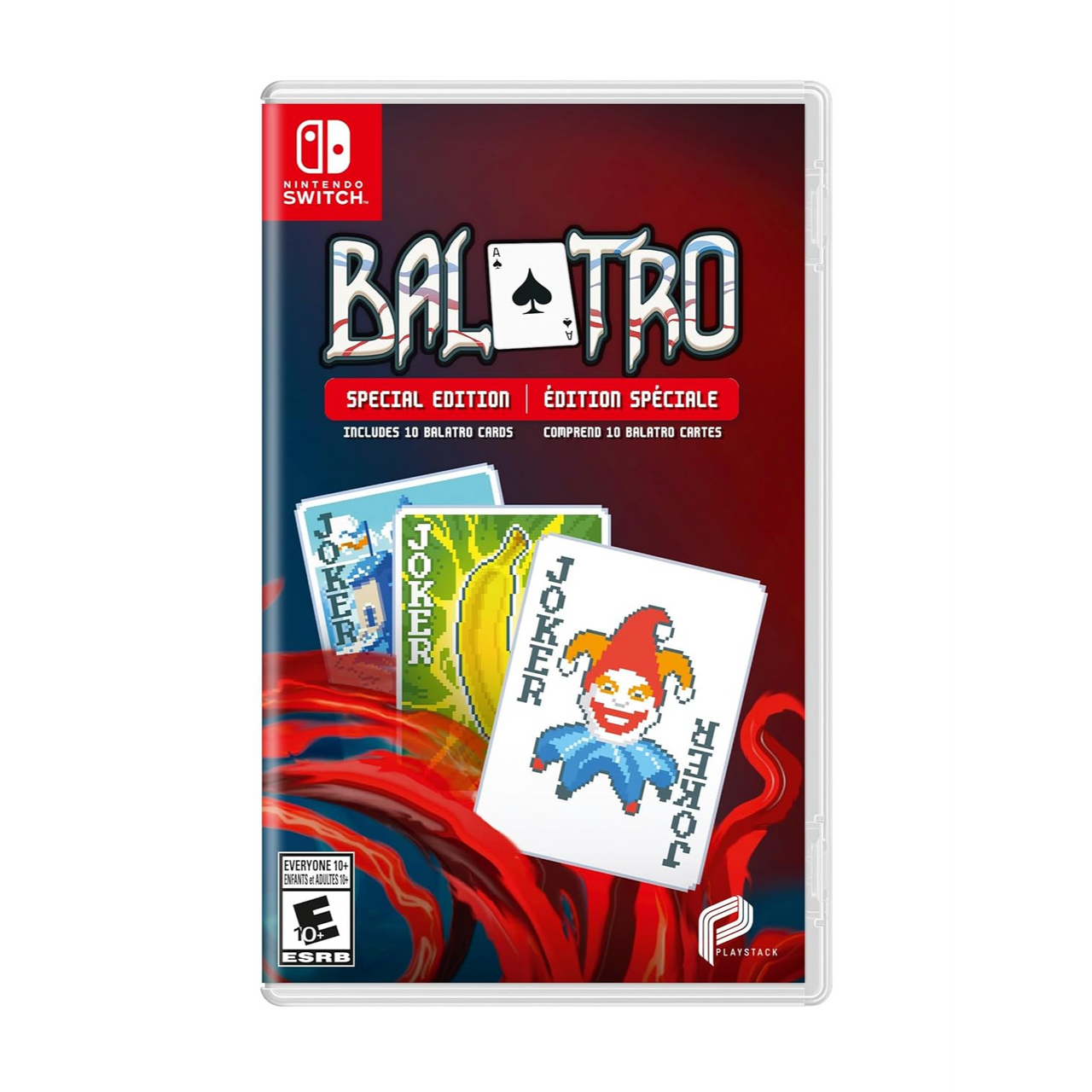 This is brand new.Balatro is a poker-inspired roguelike deck builder all about creating powerful synergies and winning big. The poker roguelike. Balatro is a hypnotically satisfying deckbuilder where you play illegal poker hands, discover game-changing jokers, and trigger adrenaline-pumping, outrageous combos.