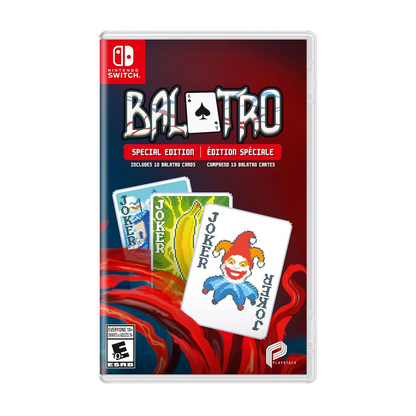 This is brand new.Balatro is a poker-inspired roguelike deck builder all about creating powerful synergies and winning big. The poker roguelike. Balatro is a hypnotically satisfying deckbuilder where you play illegal poker hands, discover game-changing jokers, and trigger adrenaline-pumping, outrageous combos.