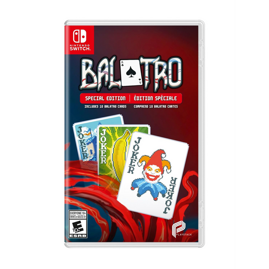 This is brand new.Balatro is a poker-inspired roguelike deck builder all about creating powerful synergies and winning big. The poker roguelike. Balatro is a hypnotically satisfying deckbuilder where you play illegal poker hands, discover game-changing jokers, and trigger adrenaline-pumping, outrageous combos.
