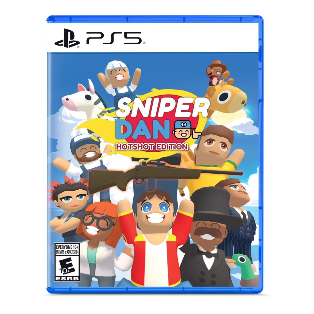 Sniper Dan: Hotshot Edition - PS5 - Cover