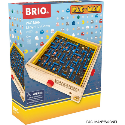 Pac-Man Labyrinth: Classic Wooden Game - Brio