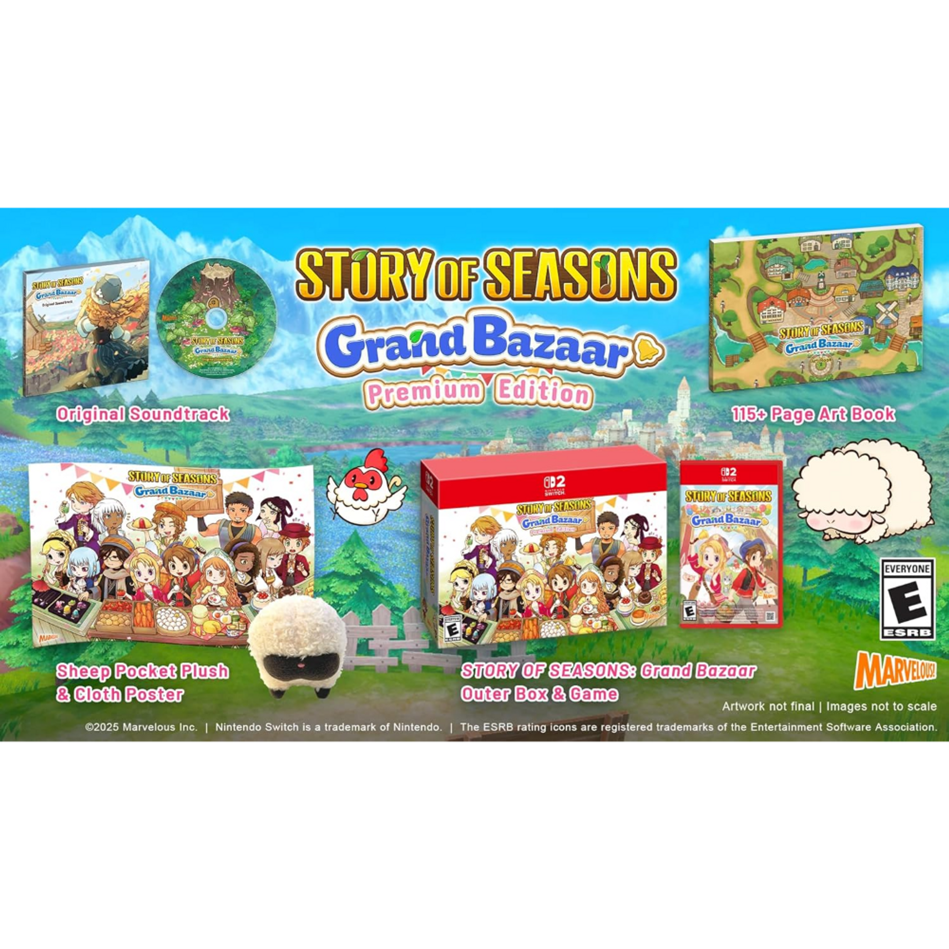 Story of Seasons: Grand Bazaar: Premium Edition - Switch 2