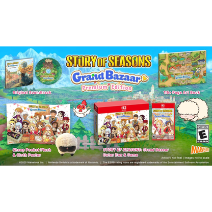 Story of Seasons: Grand Bazaar: Premium Edition - Switch 2