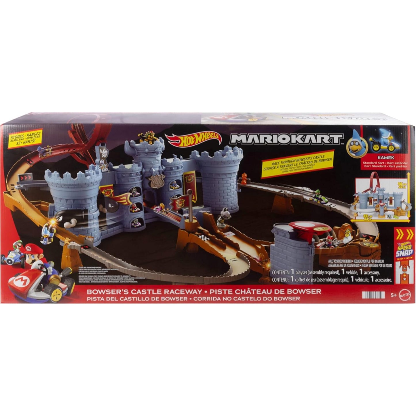Hot Wheels: Mario Kart: Track Set - Bowser's Castle