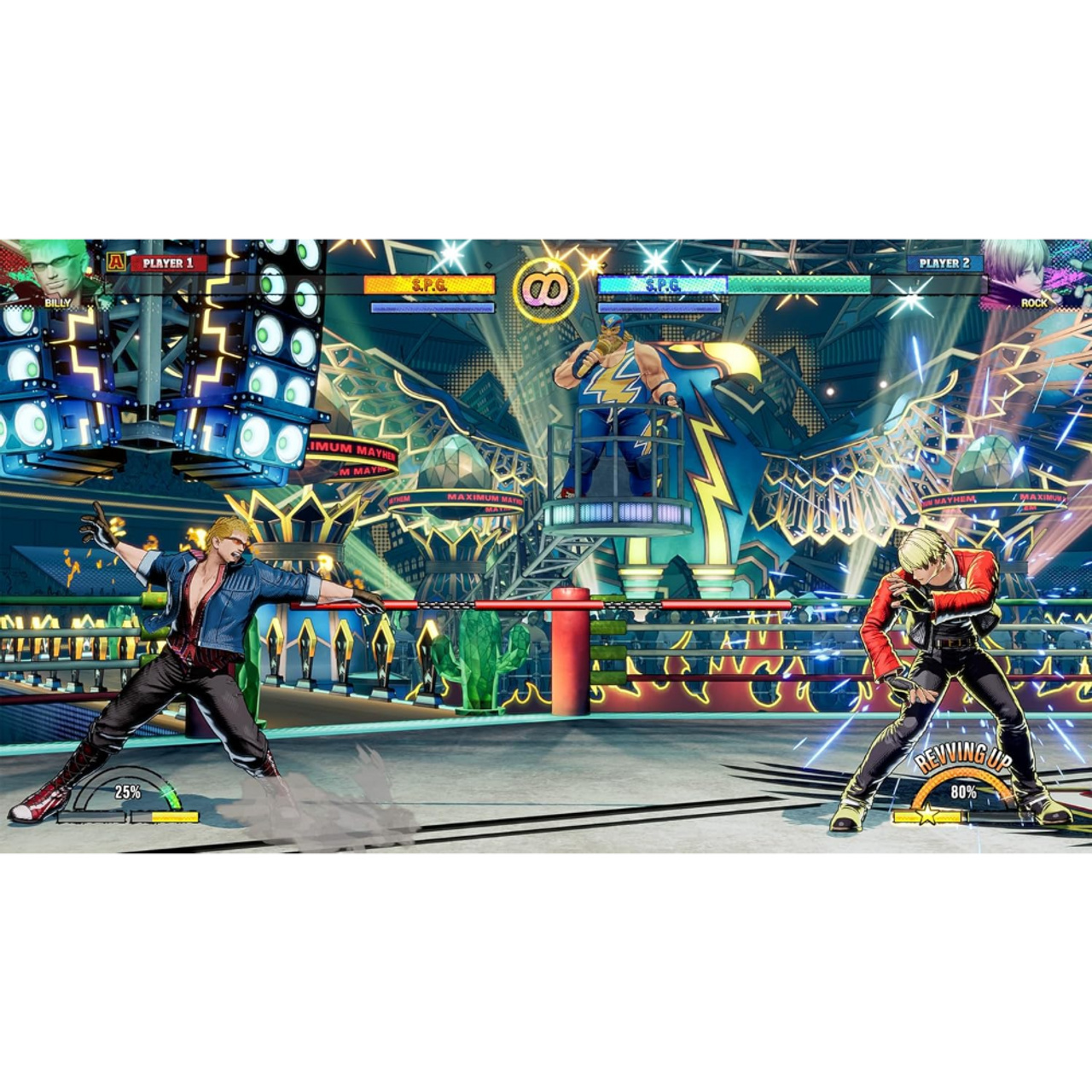 This is brand new.FATAL FURY: City of the Wolves presents a striking art style that truly ignites the senses, alongside a groundbreaking REV system that amplifies the intensity of each battle. The game boasts a suite of battle mechanics that are more robust and thrilling than ever.