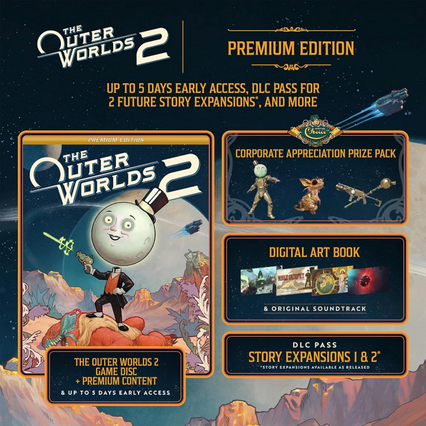 Outer Worlds 2: Premium Edition - PS5