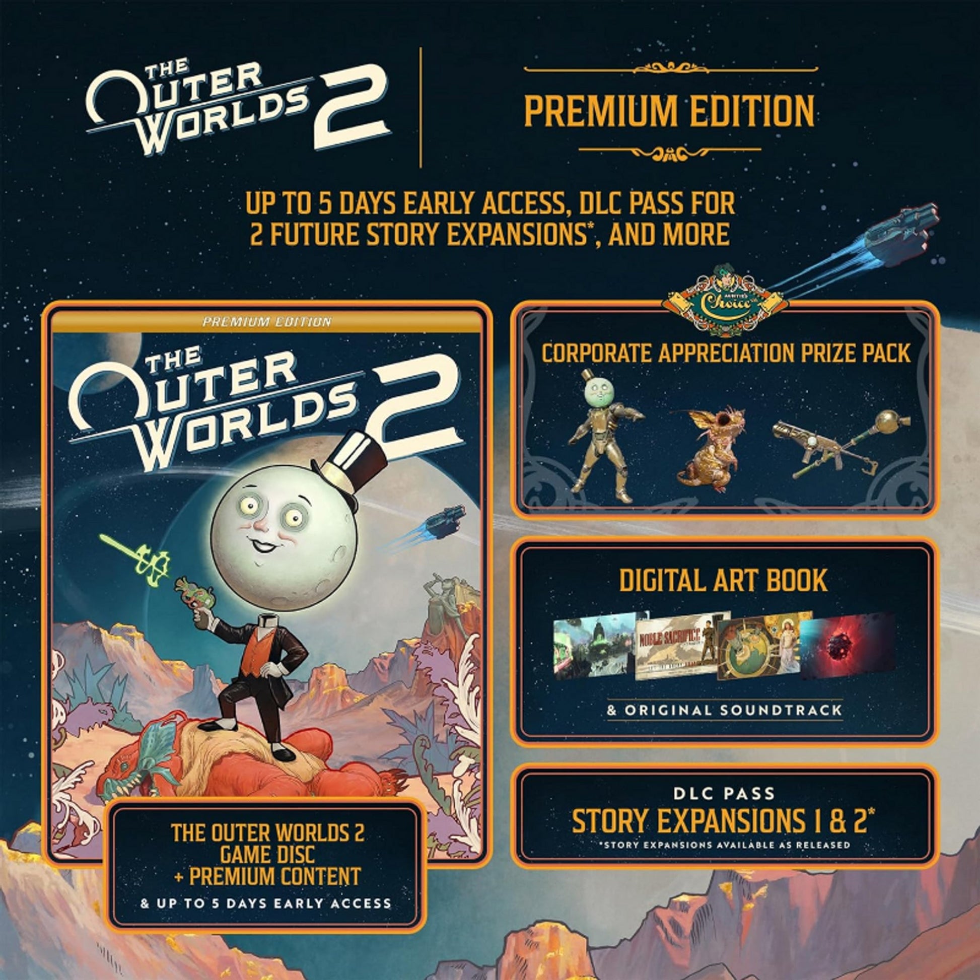 Outer Worlds 2: Premium Edition - PS5