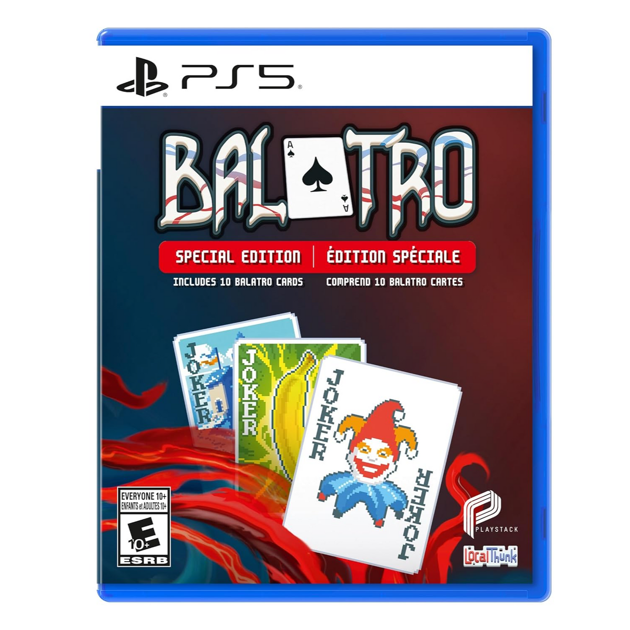 This is brand new.Balatro is a poker-inspired roguelike deck builder all about creating powerful synergies and winning big. The poker roguelike. Balatro is a hypnotically satisfying deckbuilder where you play illegal poker hands, discover game-changing jokers, and trigger adrenaline-pumping, outrageous combos.