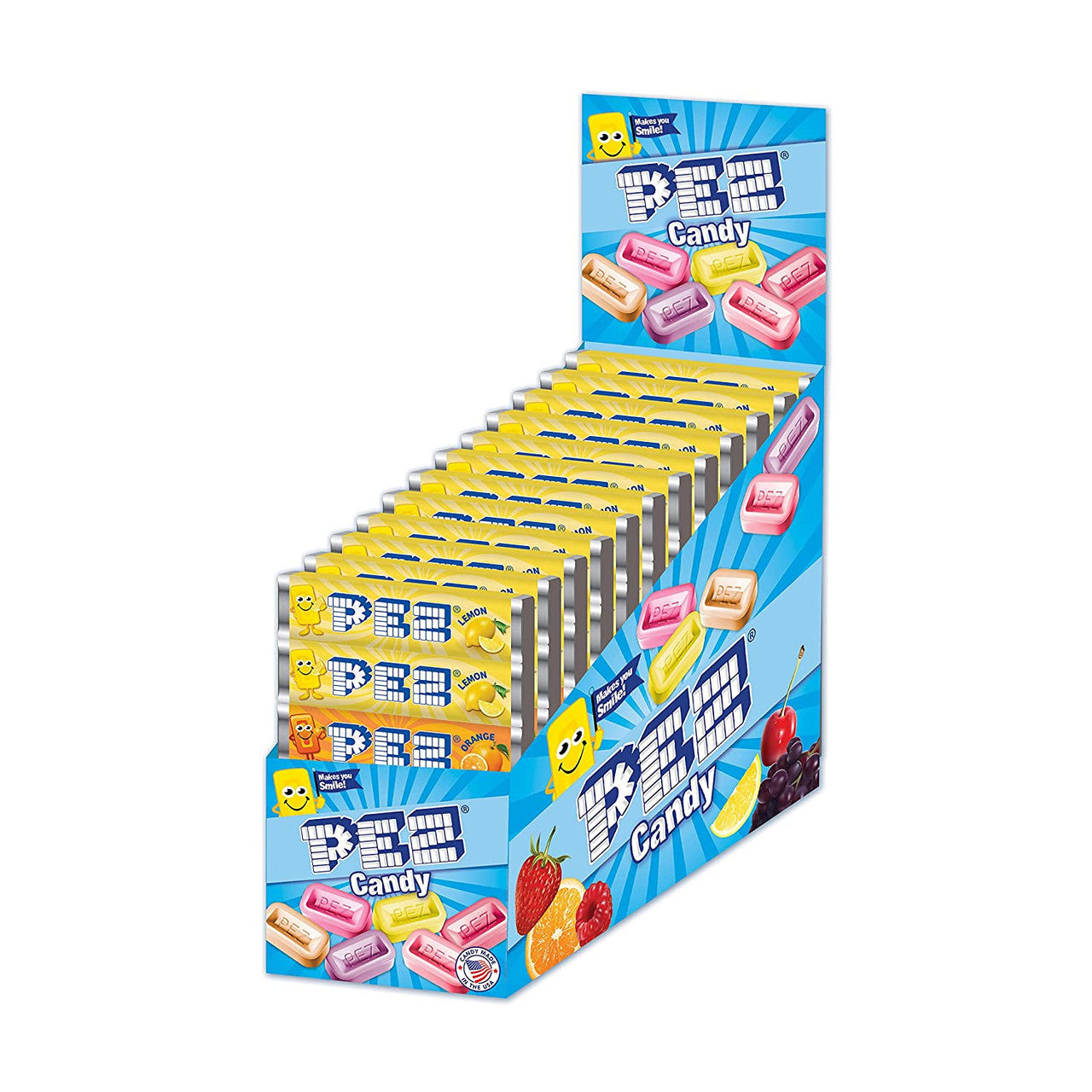 PEZ - PEZ: Refill Fruit Flavors - Assorted Display (12)