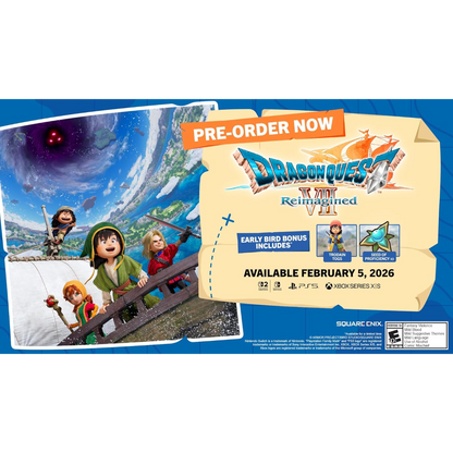 Dragon Quest VII: Reimagined - Switch 2 (Game-Key Card)