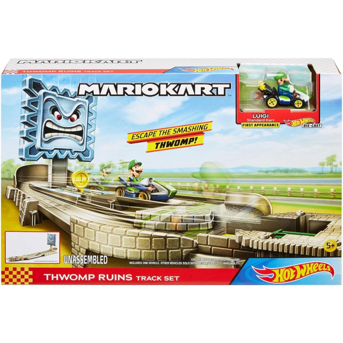 Hot Wheels: Mario Kart: Track Set - Thwomp Ruins
