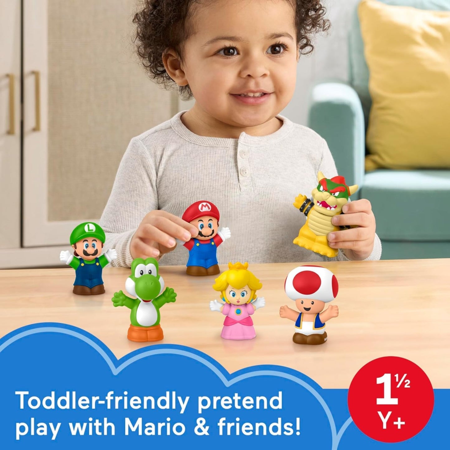 My Mario: Little People - Figure 6-Pack