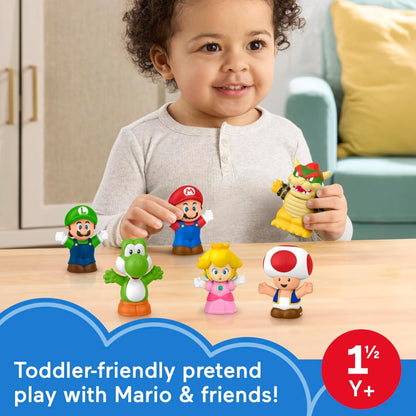 My Mario: Little People - Figure 6-Pack