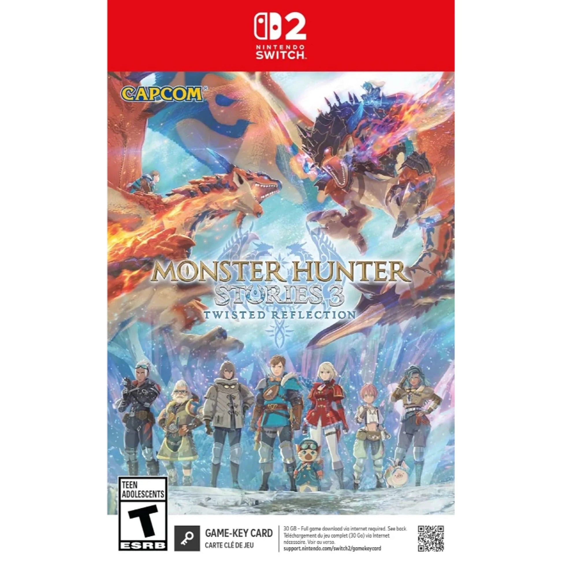 Monster Hunter Stories 3: Twisted Reflection - Switch 2 (Game-Key Card)