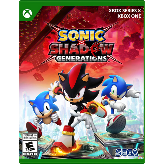 This is brand new.Shadow the Hedgehog is back with Classic and Modern Sonic in SONIC X SHADOW GENERATIONS, an all-new collection featuring two unique experiences!
Past meets present in SONIC GENERATIONS! Modern and Classic Sonic team up to defeat Dr.