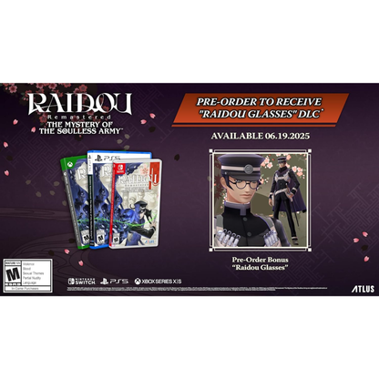 Raidou: Remastered: The Mystery of the Soulless Army (Launch Edition) - Switch