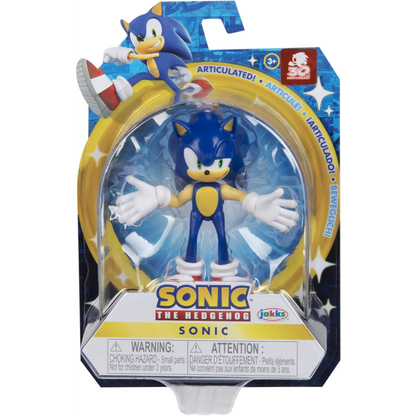 This is brand new.Dive into the world of Sonic the Hedgehog with this detailed 2.5-inch Classic Sonic action figure by Jakks Pacific. This unique collectible showcases Sonic in an iconic pose, ready to dash through the Green Hill Zone.