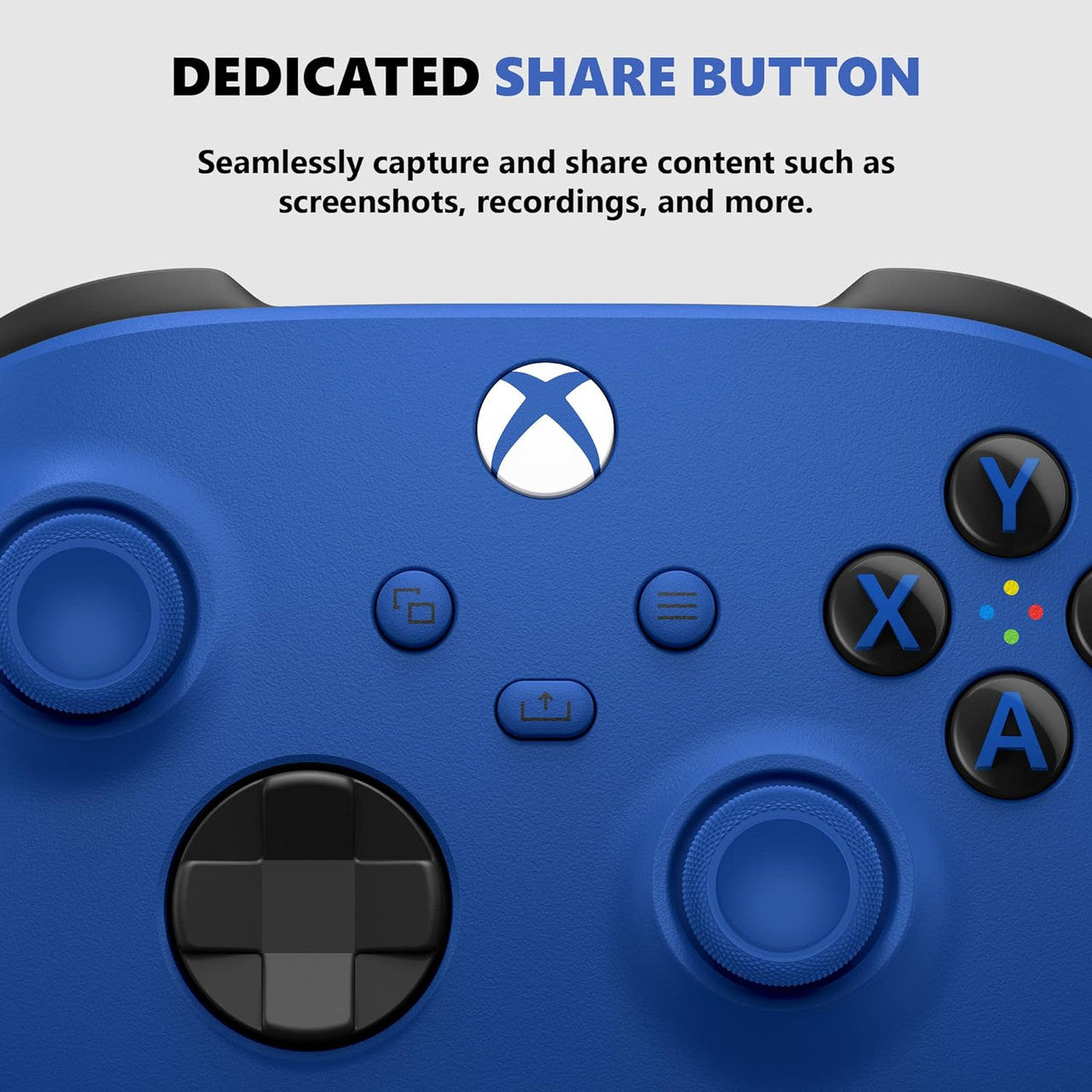 Xbox Wireless Controller: Shock Blue (2025) - Microsoft
