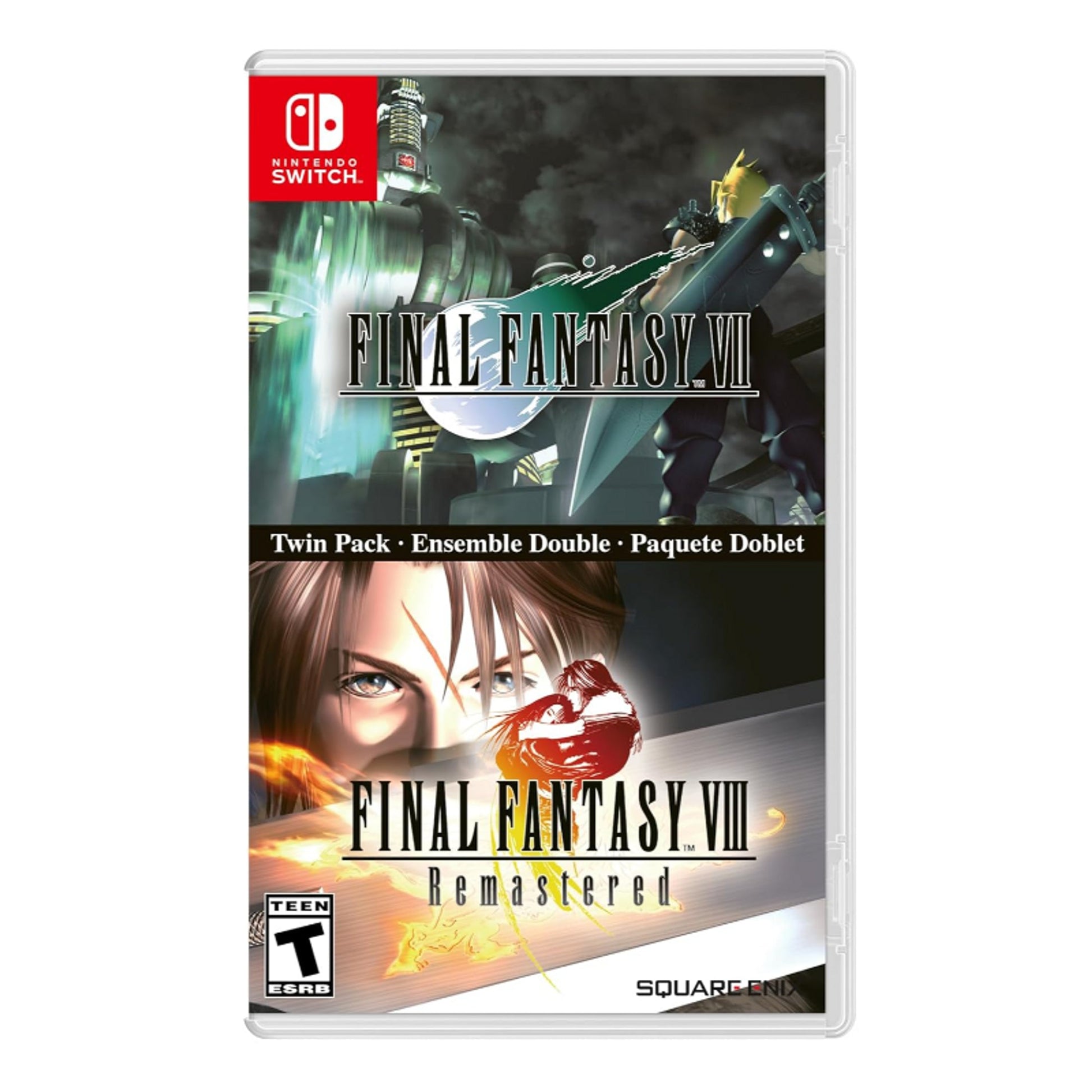 Final Fantasy VII & VIII Remastered Twin-Pack - Switch