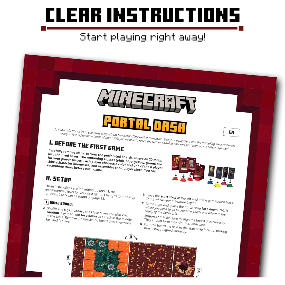 Minecraft Portal Dash - Ravensburger