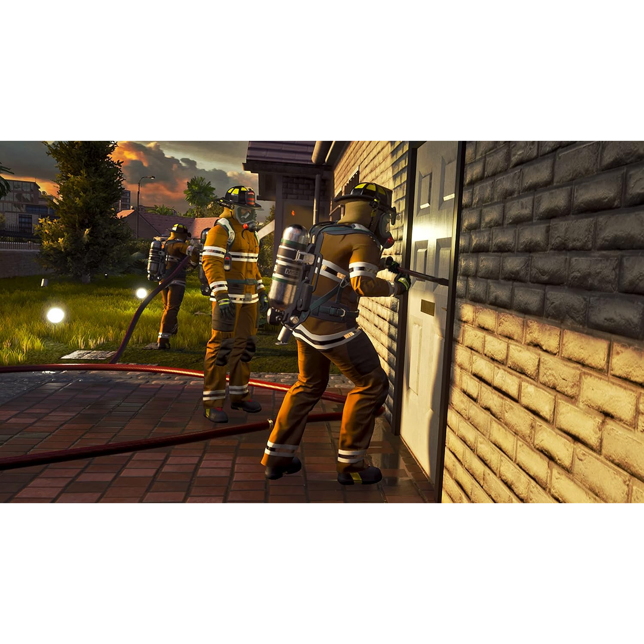 This is brand new.Feeling Hot Hot Hot Fire alert incoming! With Firefighting Simulator-The Squad, you can become part of a major US city's firefighting team and experience how it feels to fight fires. Start the siren of your fire truck, grab your hose, and fight realistic fires to save lives.