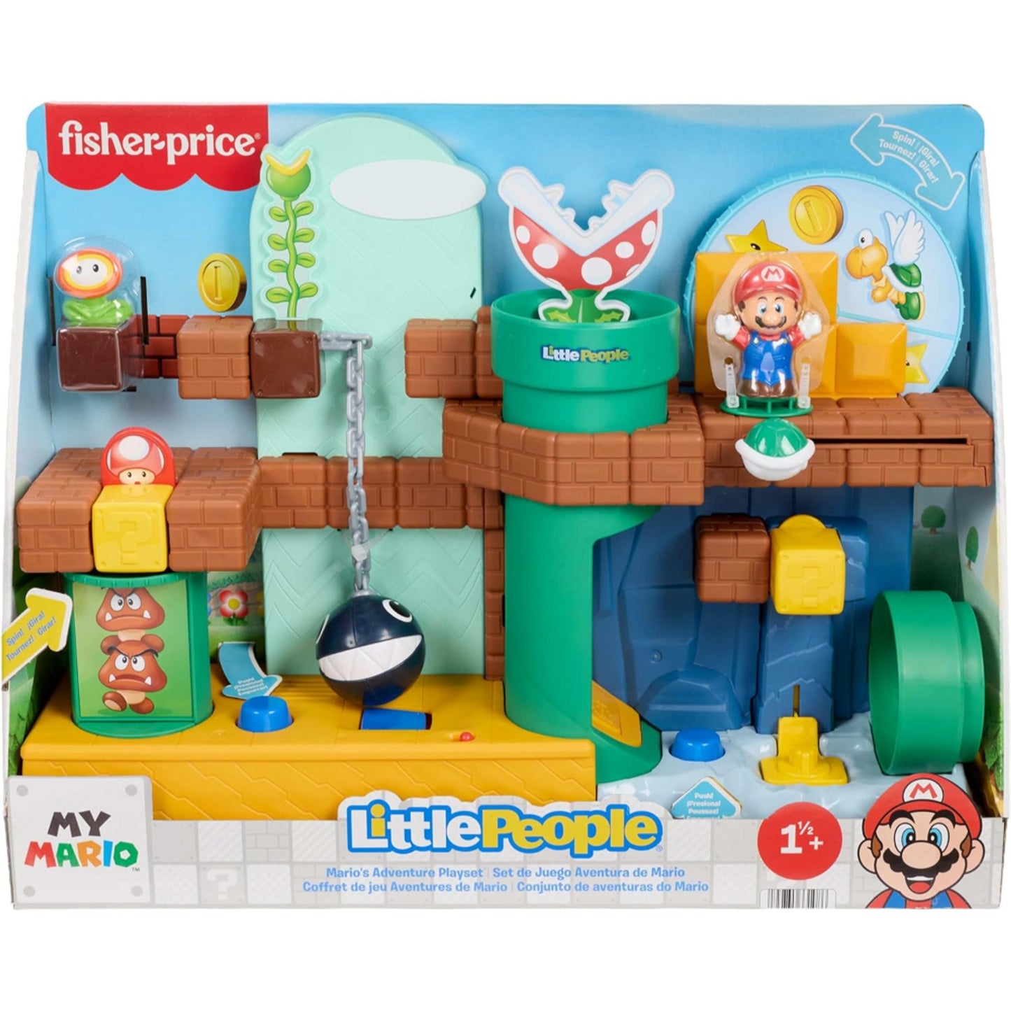 My Mario: Little People - Mario's Adventure Playset