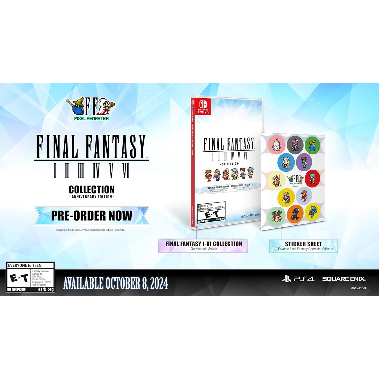 This is brand new.Classic "FINAL FANTASY" titles have been reborn through vivid 2D pixel graphics and the beautifully rearranged soundtrack. Gameplay is improved with modernized UI, and extras such as a bestiary, illustration gallery and music player allow further immersion into the world of the game.