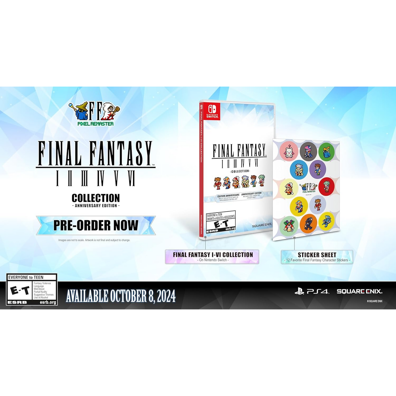 This is brand new.Classic "FINAL FANTASY" titles have been reborn through vivid 2D pixel graphics and the beautifully rearranged soundtrack. Gameplay is improved with modernized UI, and extras such as a bestiary, illustration gallery and music player allow further immersion into the world of the game.