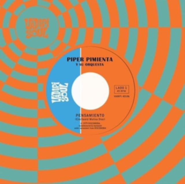This 7 Inch Vinyl is brand new.Format: 7 Inch VinylMusic Style: SalsaThis item's title is: PensamientoArtist:  Piper Pimienta Y Su OrquestaLabel: Vampi SoulBarcode: 8435008864859Release Date: 10/18/2024