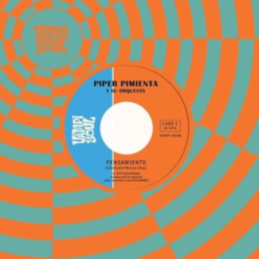 This 7 Inch Vinyl is brand new.Format: 7 Inch VinylMusic Style: SalsaThis item's title is: PensamientoArtist:  Piper Pimienta Y Su OrquestaLabel: Vampi SoulBarcode: 8435008864859Release Date: 10/18/2024
