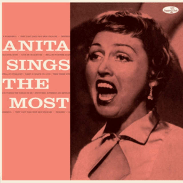 This LP Vinyl is brand new.Format: LP VinylMusic Style: SwingThis item's title is: Sings The Most (Feat. Oscar Peterson)Artist: Anita O'dayLabel: Supper ClubBarcode: 8435723700784Release Date: 4/26/2024