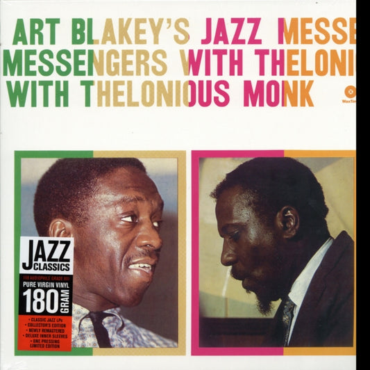 This LP Vinyl is brand new.Format: LP VinylThis item's title is: Art Blakeys Jazz Messengers With Thelonious MonkArtist: Art & The Jazz Messengers BlakeyBarcode: 8436028697106Release Date: 8/31/2010