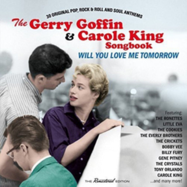 This CD is brand new.Format: CDThis item's title is: Will You Love Me Tomorrow (24Bt Digital Remaster)Artist: Carole Gerry / King GoffinBarcode: 8436559462433Release Date: 1/2/2017