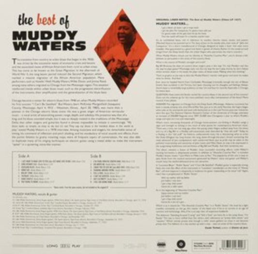 This LP Vinyl is brand new.Format: LP VinylThis item's title is: Best Of (180G/Dmm)Artist: Muddy WatersLabel: WaxTimeBarcode: 8436559464093Release Date: 4/1/2018