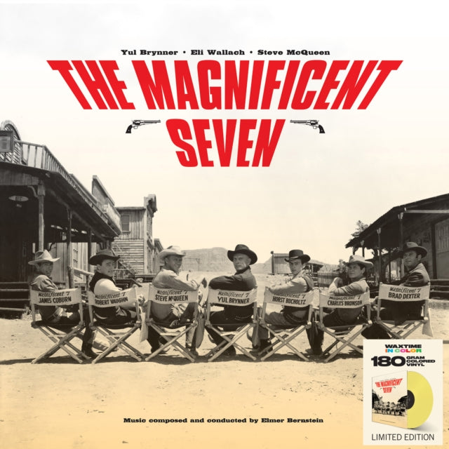 Magnificent Seven Ost (180G/Limited/Solid Yellow  LP Vinyl)