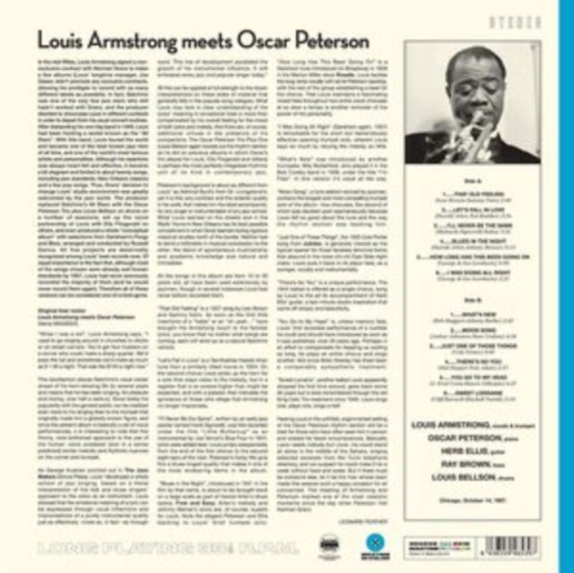 Meets Oscar Peterson (Limited/Solid Blue LP Vinyl/180G)