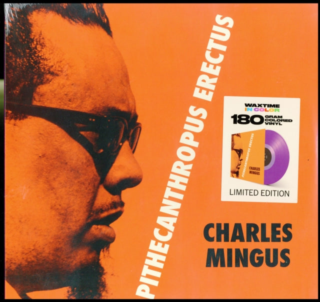 This LP Vinyl is brand new.Format: LP VinylMusic Style: Hard BopThis item's title is: Pithecantropus Erectus (180G/Transparent Purple LP Vinyl)Artist: Charles MingusLabel: WaxTime In ColorBarcode: 8436559466301Release Date: 6/7/2019