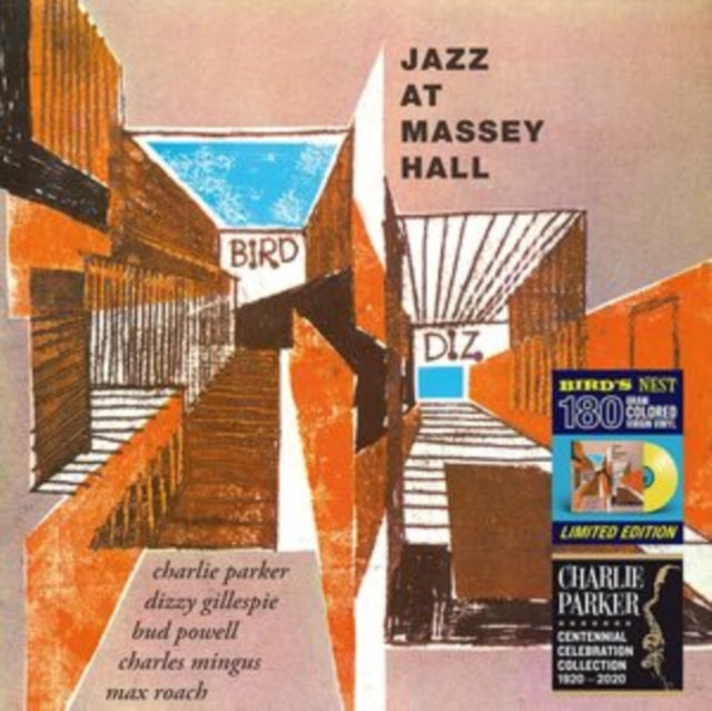 This LP Vinyl is brand new.Format: LP VinylMusic Style: BopThis item's title is: Jazz At Massey Hall (180G/Yellow LP Vinyl)Artist: Charlie ParkerLabel: Bird's NestBarcode: 8436563182747Release Date: 4/17/2020