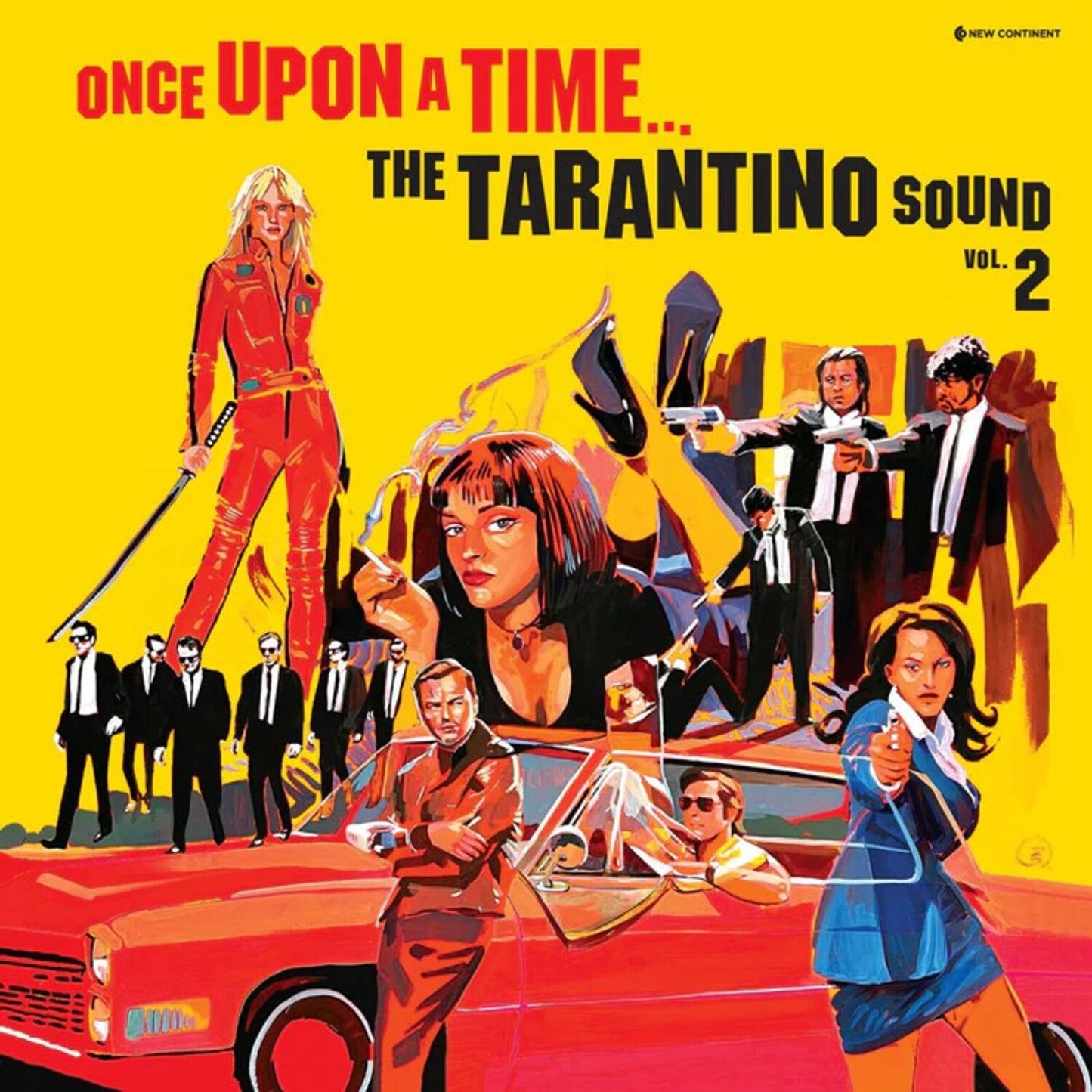 Tarantino Sound Vol. 2 (Yellow LP Vinyl)