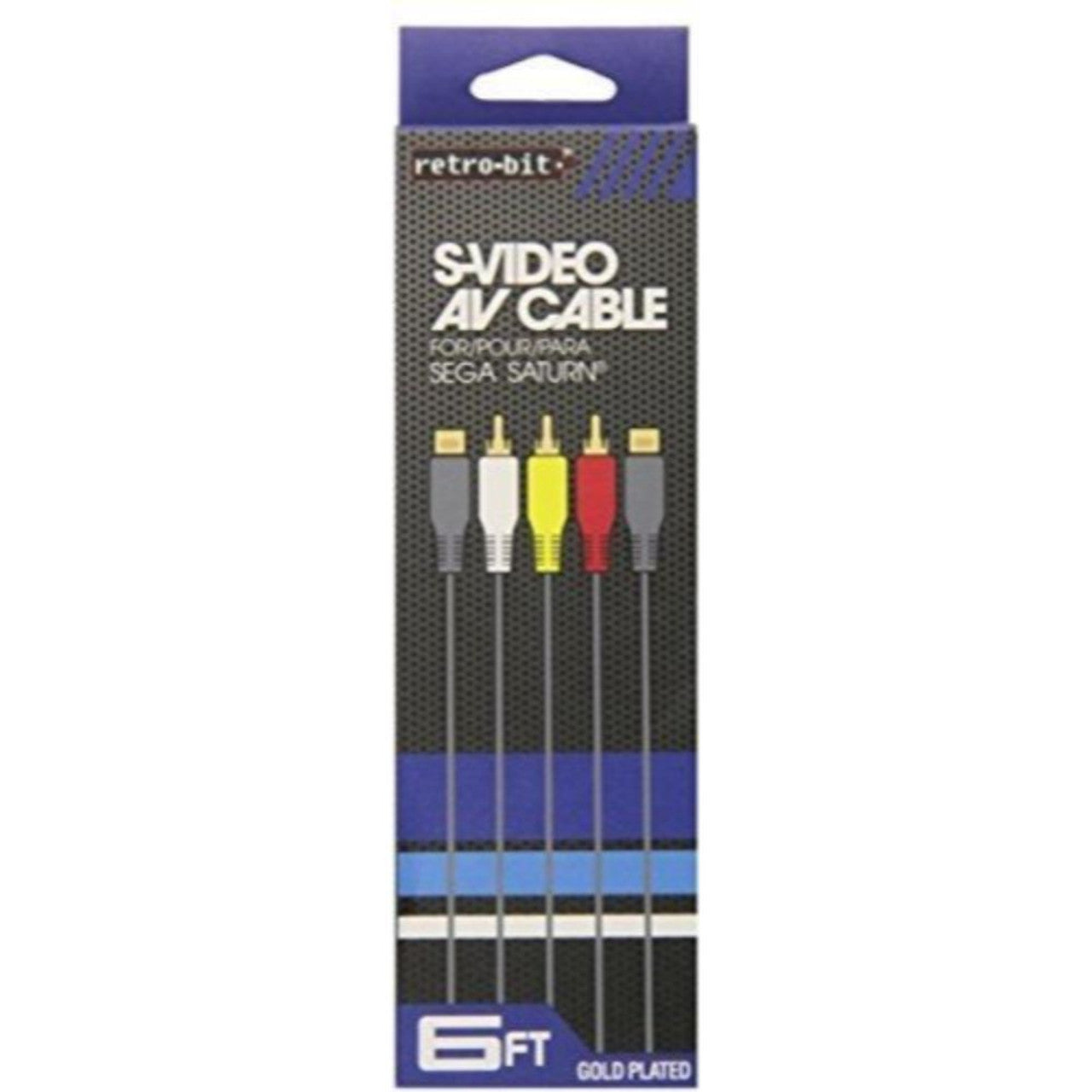 This is brand new.This versatile cable is designed to work with your Sega Saturn® console and both high-definition and standard-definition TVs that use S-video or composite video inputs providing optimal audio and video signal transfer.