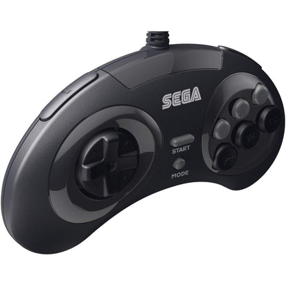 SEGA Genesis 8-button Arcade USB Pad Black Retro-Bit