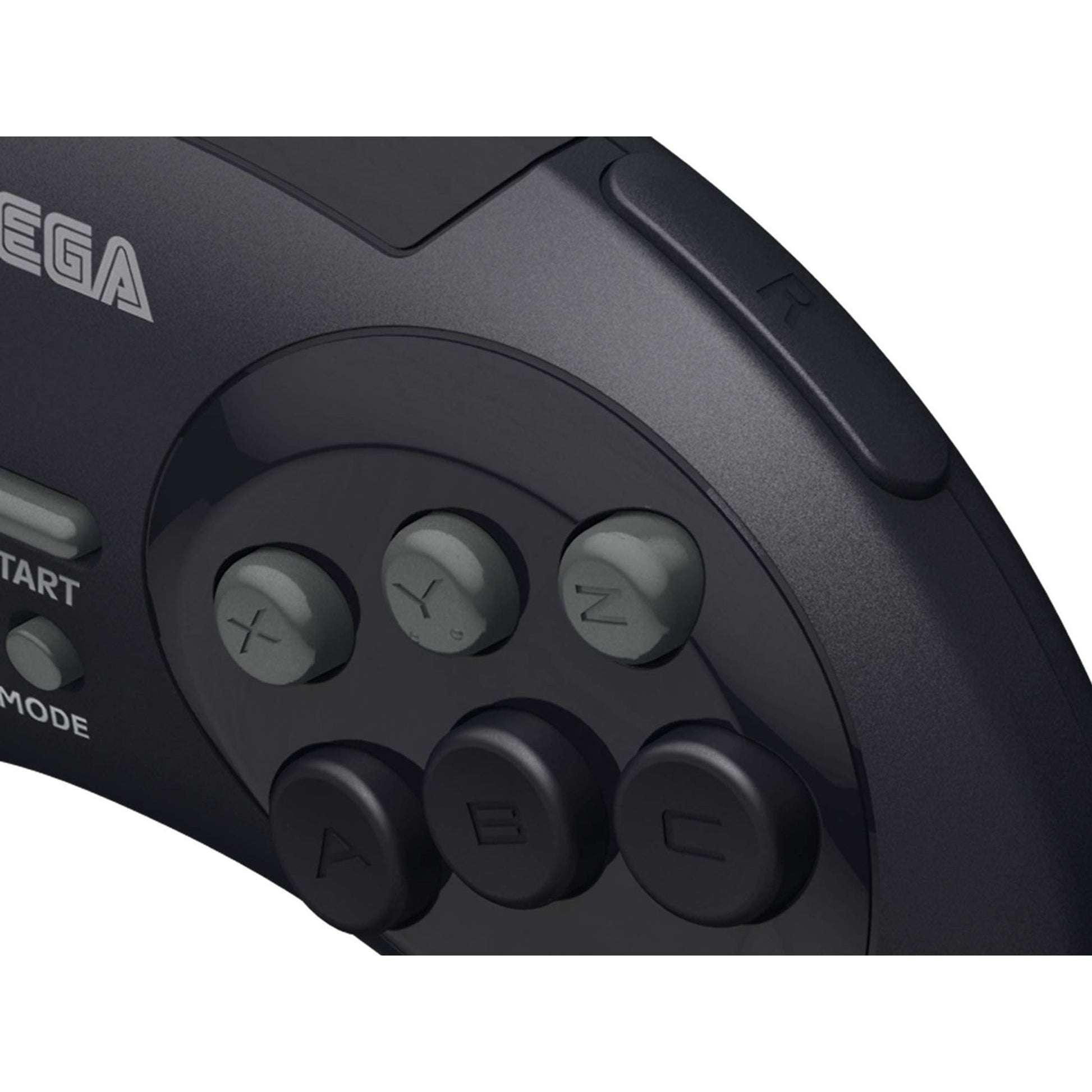 SEGA Genesis 8-button Arcade USB Pad Black Retro-Bit