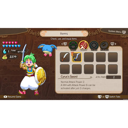 Wonder Boy: Asha in Monster World - Switch
