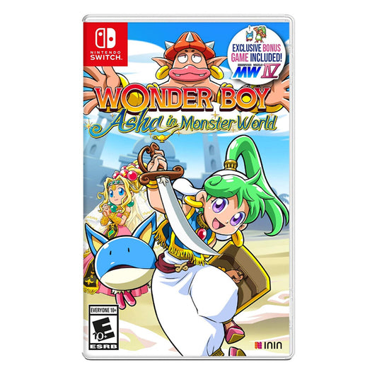 This is brand new.To celebrate the 35th anniversary of the Wonder Boy series, the original team from Weston have reunited to revive the 1994 fan favorite, Monster World IV.