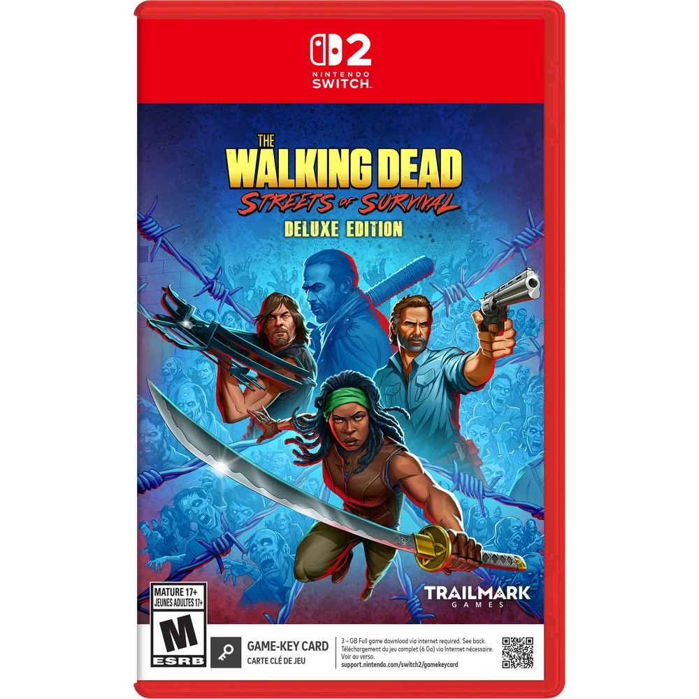 Walking Dead: Streets of Survival: Deluxe Edition - Switch 2 cover