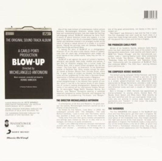 This LP Vinyl is brand new.Format: LP VinylMusic Style: SoundtrackThis item's title is: Blow-Up (180G) O.S.T.Artist: Blow-Up O.S.T.Label: MUSIC ON VINYL: AT THE MOVIESBarcode: 8718469534784Release Date: 3/17/2014